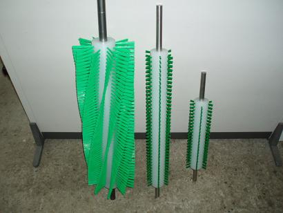 シャフト付きロールブラシ各種